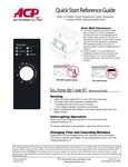 Amana RMS Quick Start Amana RMS Quick Start