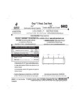 Safco 5476403BL Instructions Safco 5476403BL Instructions
