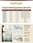 Shelf Bin Kits Regular_Sell Sheet Shelf Bin Kits Regular_Sell Sheet