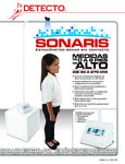 Spanish Specsheet for Cardinal Detecto SONARIS Touchless Sonar Stadiometer Spanish Specsheet for Cardinal Detecto SONARIS Touchless Sonar Stadiometer