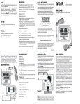 Taylor 1442 Critical Care Digital Thermometer Manual Taylor 1442 Critical Care Digital Thermometer Manual