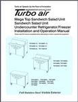 Turbo Air Mega Top Sandwich Table Manual Turbo Air Mega Top Sandwich Table Manual