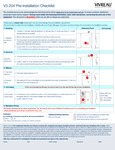 Pre Installation Checklist V3 204 Vivreau Pre Installation Checklist V3 204 Vivreau