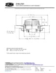 Zurn Zc100 4nh C 15 Cast Iron Roof Drain With Low Silhouette Cast Iron Dome Underdeck Clamp And 4 No Hub Outlet