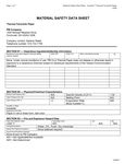 SDS Sheet SDS Sheet