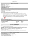 SDS Sheet SDS Sheet