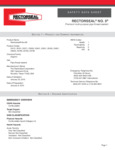 Cleveland 00934 (Rectorseal No. 5) SDS Cleveland 00934 (Rectorseal No. 5) SDS