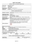 SDS Sheet SDS Sheet