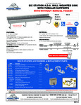 Advance Tabco FS-WM-120-ADA, FS-WM-120-ADA-F Specsheet Advance Tabco FS-WM-120-ADA, FS-WM-120-ADA-F Specsheet