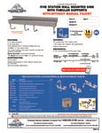 Advance Tabco FS-WM-100, FS-WM-100-F Specsheet Advance Tabco FS-WM-100, FS-WM-100-F Specsheet