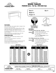 Spec Sheet Spec Sheet