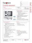 Convotherm 12.20 ET Spec Sheet Convotherm 12.20 ET Spec Sheet