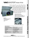 ARY VacMaster VP330 Chamber Vacuum Packaging Machine with Three Seal Bars