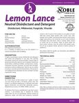 Noble Chemical Lemon Lance Spec Sheet Noble Chemical Lemon Lance Spec Sheet