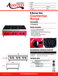 177AGR636 Spec Sheet 177AGR636 Spec Sheet