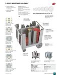 Cambro S-Series Adjustable Dish Caddy Cambro S-Series Adjustable Dish Caddy