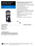 Spec Sheet Spec Sheet