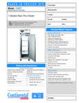 Spec Sheet Spec Sheet