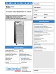 Spec Sheet Spec Sheet