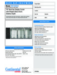 Continental BB79SNGD Spec Sheet Continental BB79SNGD Spec Sheet