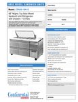Spec Sheet Spec Sheet