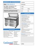 Spec Sheet Spec Sheet