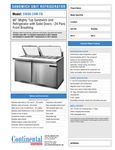 Spec Sheet Spec Sheet
