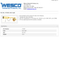 272260 Specsheet 272260 Specsheet