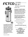 Spec Sheet Spec Sheet
