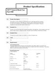 Spec Sheet Spec Sheet