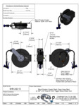 Equip by T&S 5HR-242-12 50' Open Hose Reel with Front Trigger Water Gun