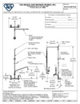 T&S B-0131-ADF14-B Wall Mounted 33 7/16