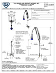 T&S B-5110-CR-B8TP Specsheet T&S B-5110-CR-B8TP Specsheet