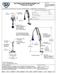 T&S B-5115-CR-B8TP Specsheet T&S B-5115-CR-B8TP Specsheet