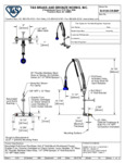 T&S B-5125-CR-B8P Specsheet T&S B-5125-CR-B8P Specsheet