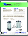 605BZ150WOUT_Specsheet 605BZ150WOUT_Specsheet