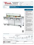 Spec Sheet Spec Sheet