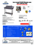 Advance Tabco FS-FM-40FV_109FSFM40FV_Specsheet Advance Tabco FS-FM-40FV_109FSFM40FV_Specsheet