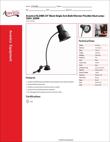 Avantco Equipment BW01 BLACK Specsheet Avantco Equipment BW01 BLACK Specsheet