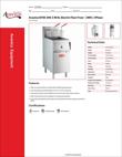 Avantco Equipment EF20-240-3 Specsheet Avantco Equipment EF20-240-3 Specsheet
