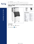Avantco Ice Machines 194KMC500L3F Specsheet Avantco Ice Machines 194KMC500L3F Specsheet