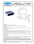 Specifications Sheet Specifications Sheet
