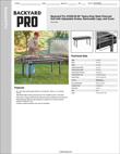 Backyard Pro CHARCOAL GRILL 60x24 Specsheet Backyard Pro CHARCOAL GRILL 60x24 Specsheet