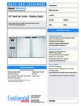BBC59SSS Specsheet BBC59SSS Specsheet