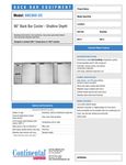 BBC90SSS Specsheet BBC90SSS Specsheet