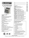 Spec Sheet Spec Sheet