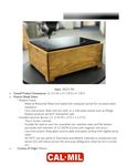 Cal-Mil 3633-99 Madera Reclaimed Wood Countertop Induction Cooker ...