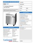 Spec Sheet Spec Sheet