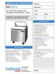 Spec Sheet Spec Sheet