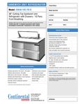 Spec Sheet Spec Sheet